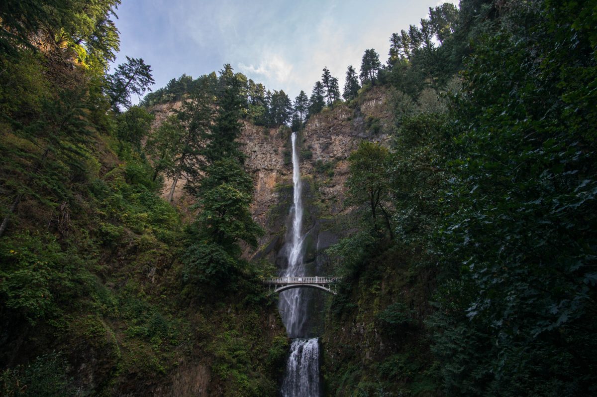 מפלי מלטנומה אורגון-multnomah falls